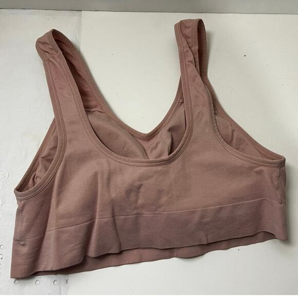 Secret Treasures Lot Of 3 Women's Wirefree Seamless Comfort Bra XXXL Pink EUC - Picture 5 of 15